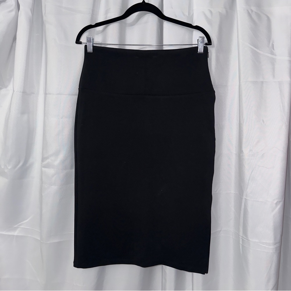 Halogen Elegant Black Pencil Skirt #196